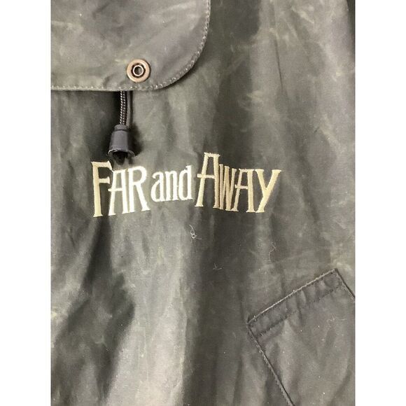 VTG FAR AND AWAY Cast Crew Gift Irish Waxed Utility Jacket GLANDORE Tom Cruise M - Picture 6 of 11